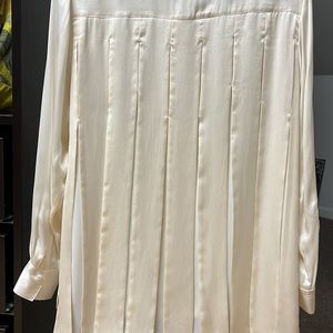 Etcetera IVORY silk blouse size 6 brand new